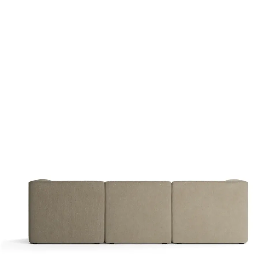 Audo Copenhagen Eave 86 modular sofa configuration 2, 3-seat fabric bouclé 02 Beige