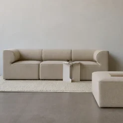 Audo Copenhagen Eave 86 modular sofa configuration 2, 3-seat fabric bouclé 02 Beige