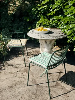 New Broste Copenhagen Eden chair, Forest Green