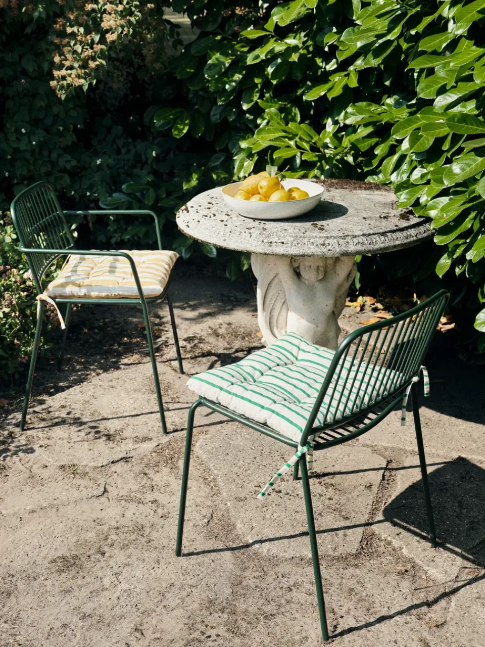 New Broste Copenhagen Eden chair, Forest Green