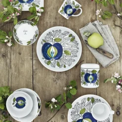 Discount Rörstrand Eden plate, 23 cm BlueGreenWhite