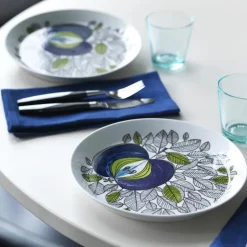 Discount Rörstrand Eden plate, 23 cm BlueGreenWhite