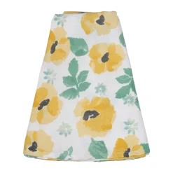 Online Sagaform Eden waxed tablecloth Ø180 cm, Yellow BlueBeige