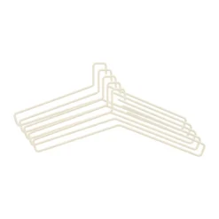Outlet Scandi Living Edge hanger 5-pack, Beige