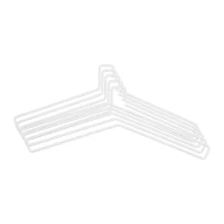 Clothes Racks, Coat Stands & Hangers|Clothes Racks, Coat Stands & Hangers^Scandi Living Edge hanger 5-pack, White