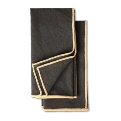Linen & Cotton Napkins^Sagaform Edith napkin 45x45 cm 2-pack, Gray Grey