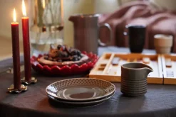 Hot Sagaform Edith round tablecloth Ø180 cm, Gray Grey