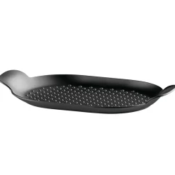 Cast Iron Pans|Frying Pans & Skillets^Alessi Edo cast iron pan, 24.5x40 cm Black