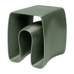 Best Ekbacken Studios Eel side table 38x40 cm, Olive Green