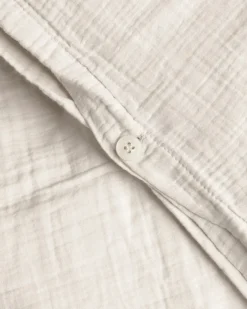 Hot Garbo&Friends Eggshell Muslin duvet cover double, 220x240 cm Beige