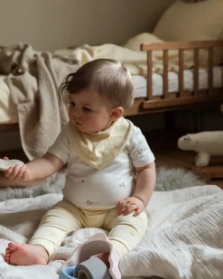 Baby Blankets^Garbo&Friends Eggshell Muslin padded blanket, 100x140 cm Beige