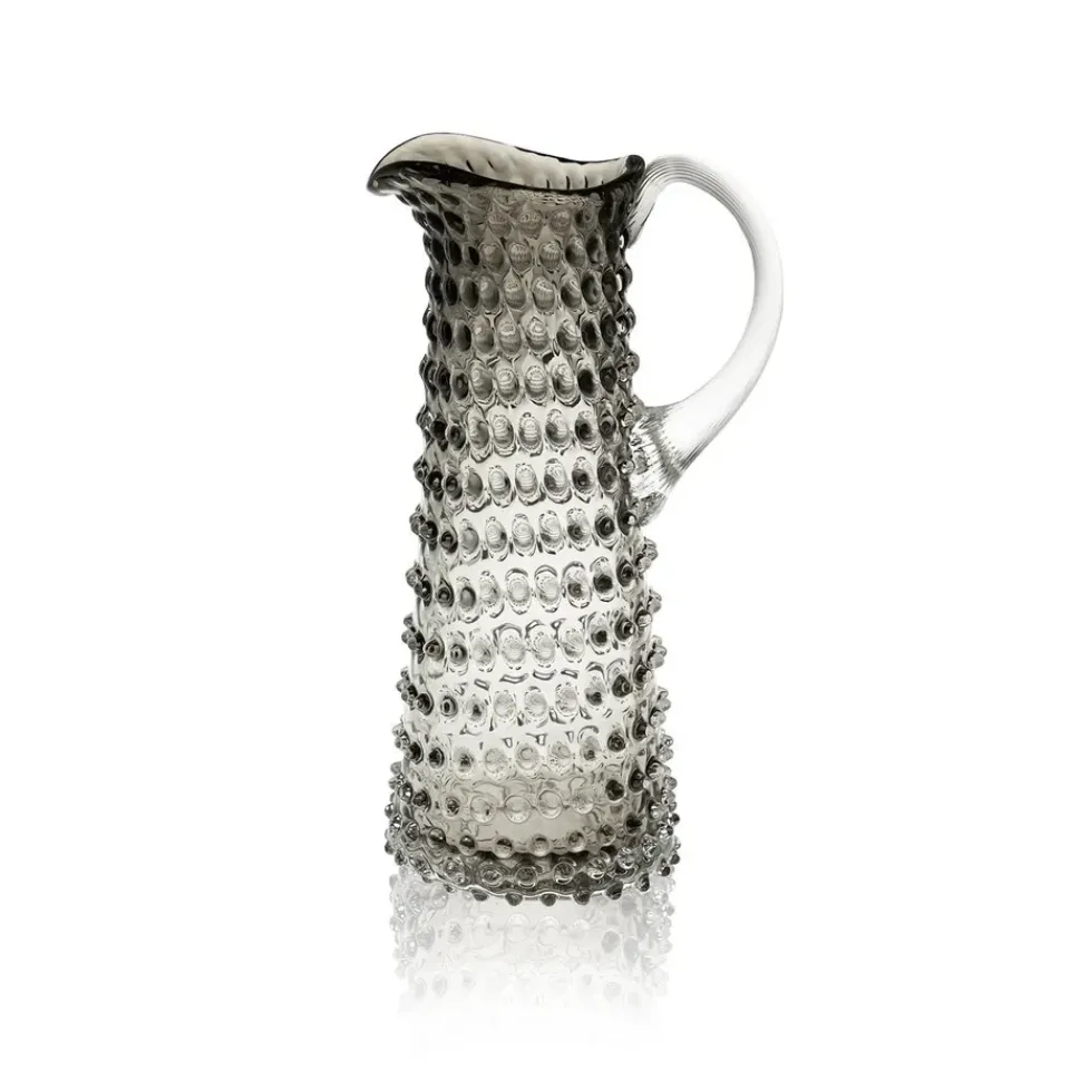 Water Jugs And Carafes^Anna Von Lipa Eiffel Hobnail jug 1 l, Cashmere Grey