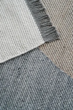 Wool Rugs^Linie Design Eik wool carpet 170x240 cm, grey BrownGrey