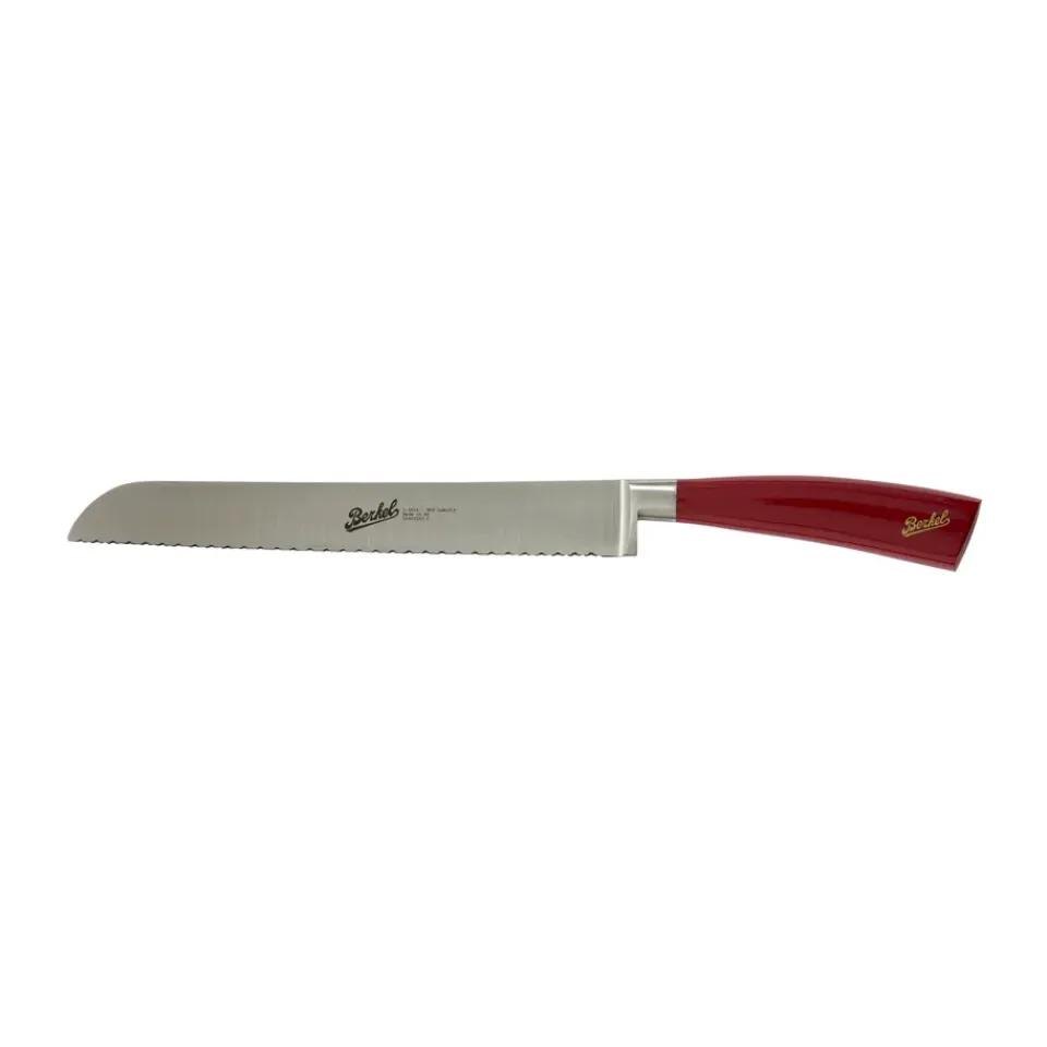 Best Berkel Elegance bread knife, 22 cm Red