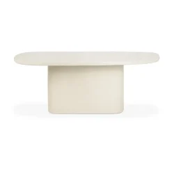 Dining Tables^Ethnicraft Elements Pebble dining table, Off White