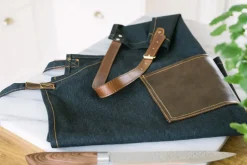 Aprons^Dorre Elena apron 70x80 cm, Blue