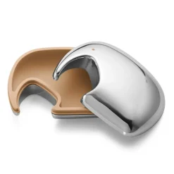 Clearance Georg Jensen Elephant ash 7x10 cm, Stainless steel-yellow Silver-colouredYellow