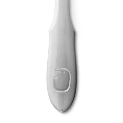 Best Georg Jensen Elephant children cutlery set, 3 pcs GreySilver-coloured