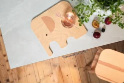 Best Muurla Elephant Chop & Serve Cutting Board M, Pink