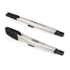 Clearance Joseph Joseph Elevate fusion tongs 2 pieces, Silicone Silver-coloured