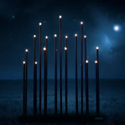 Advent Lights^Elflugan Grande, Anthracite grey GreyBlack