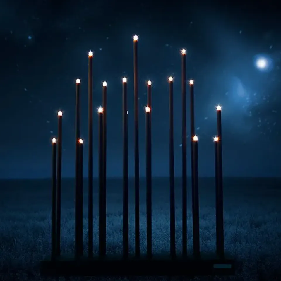 Advent Lights^Elflugan Grande, Anthracite grey GreyBlack