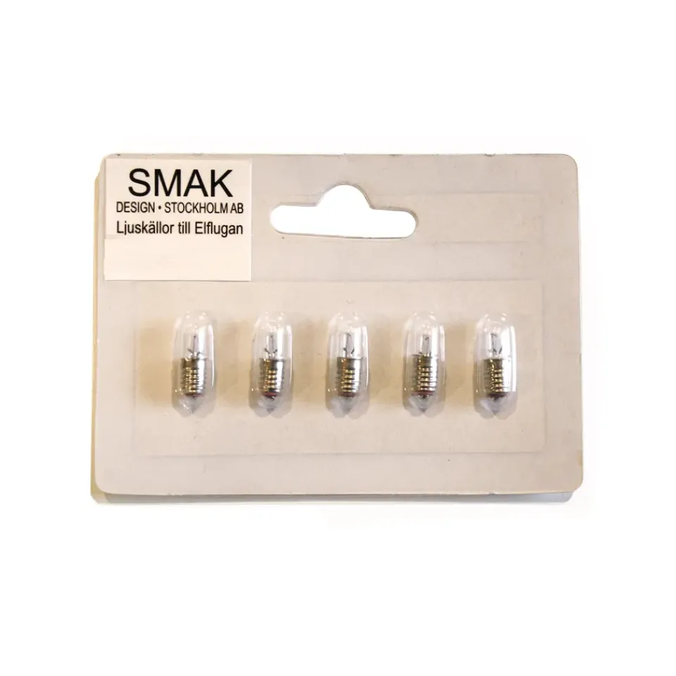 Elflugan Grande replacement bulbs, 5-pack Transparent