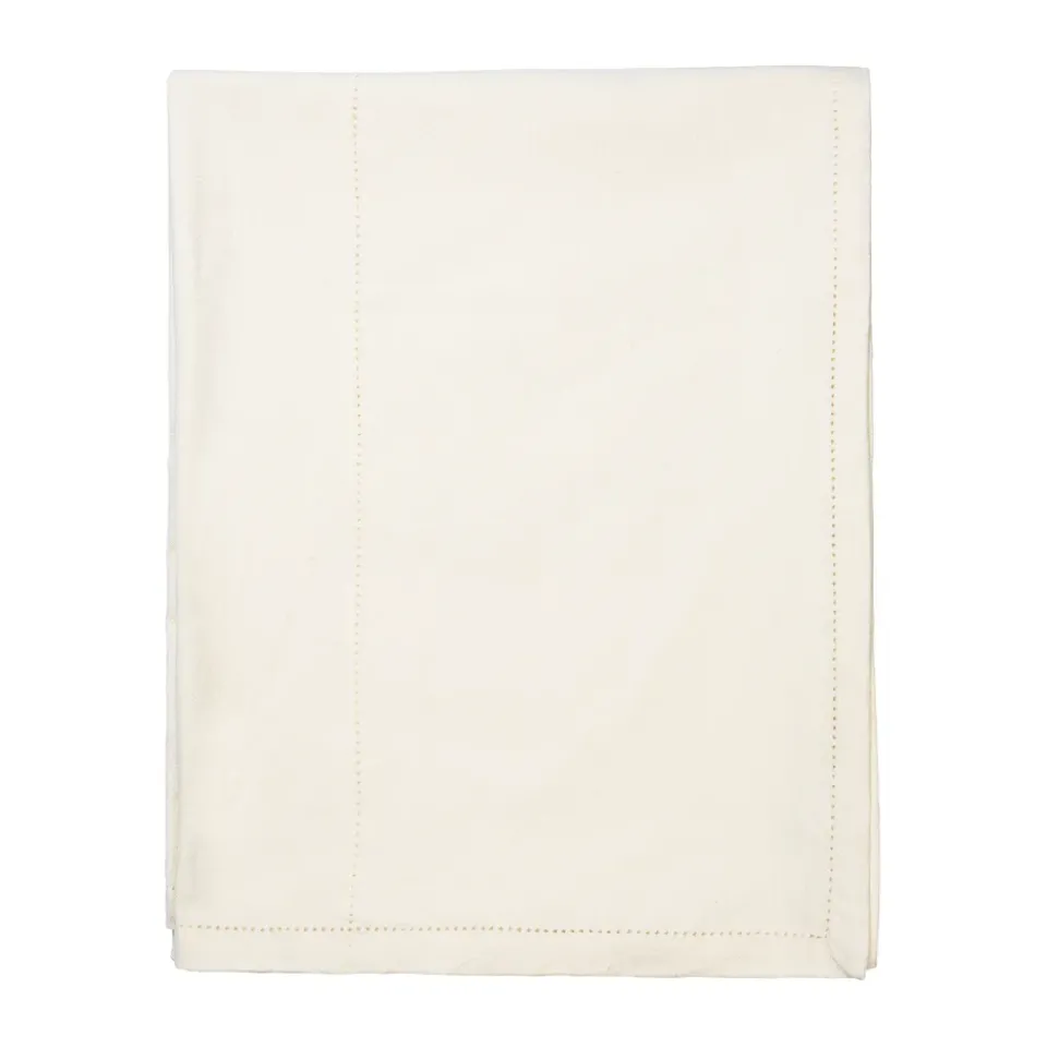 Discount Broste Copenhagen Elin tablecloth, 160x200 cm, Off White