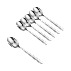 Dessert Cutlery^Dorre Elisabeth dessert spoon 6-pack, Stainless steel Silver-coloured