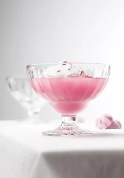 Dessert Bowls^La Rochère Elise bowl on foot 40 cl 6-pack, Clear Transparent