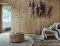 Jute & Natural Fibre Rugs|Round Rugs^Dixie Ella jute rug Ø150 cm, -nature White