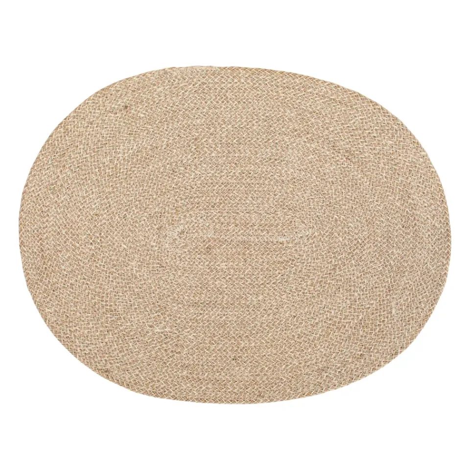 Placemats^Dixie Ella placemat oval, Beige