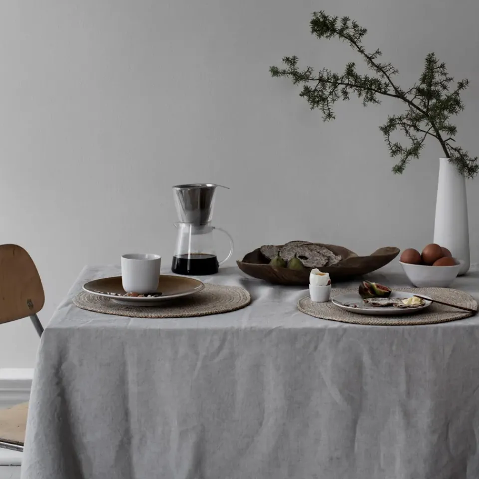 Placemats^Dixie Ella platemat Ø38 cm, nature Beige