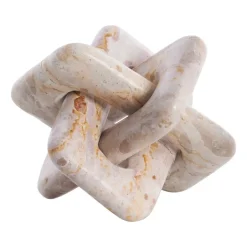 Decorative Accessories^Lene Bjerre Ellia decoration 15 cm, Linen Beige
