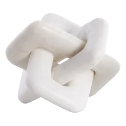 Clearance Lene Bjerre Ellia decoration 15 cm, White