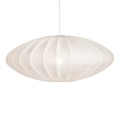 Pendant Lamps^Watt & Veke Ellipse lamp shade 65 cm linen, White