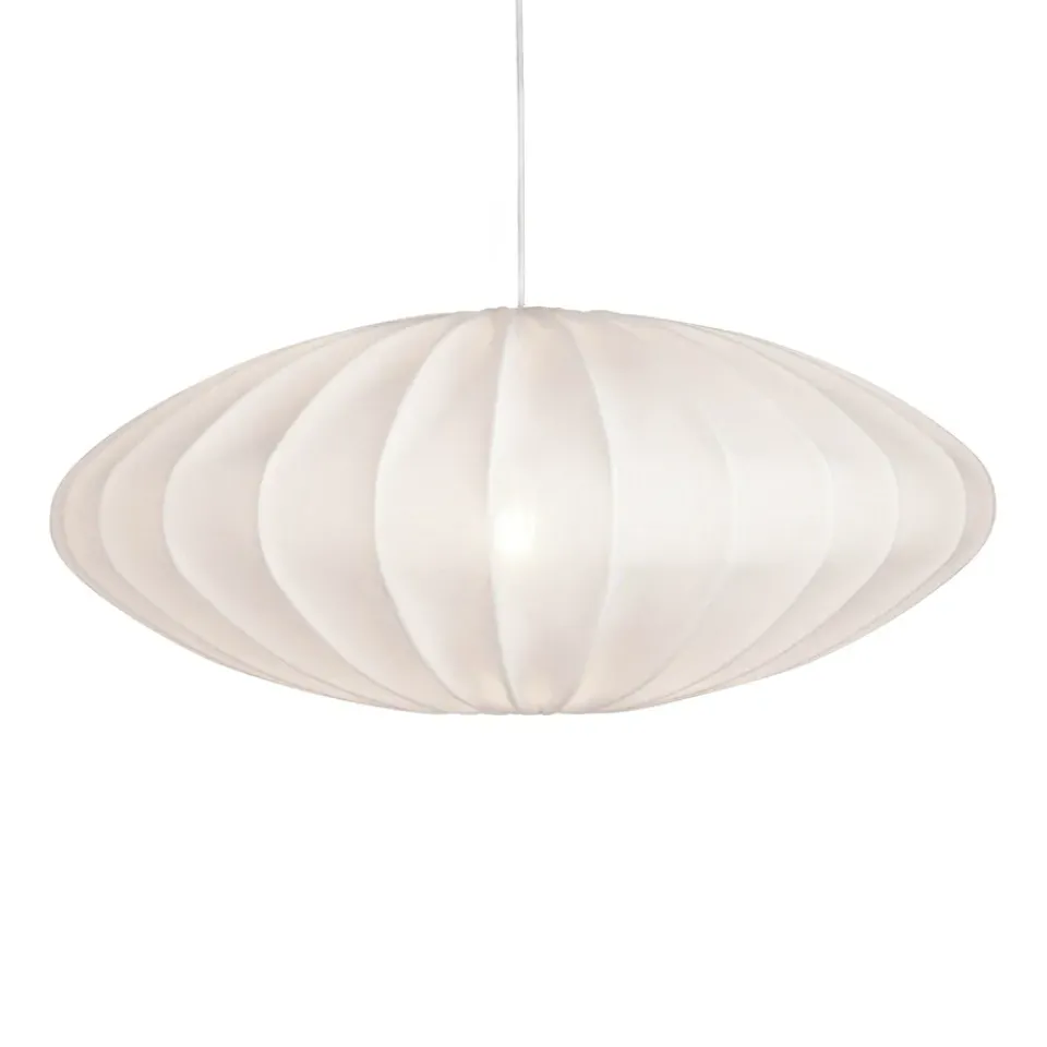 Pendant Lamps^Watt & Veke Ellipse lamp shade 65 cm linen, White