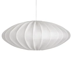 Pendant Lamps^Watt & Veke Ellipse lamp shade 65 cm linen, White
