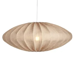 Best Watt & Veke Ellipse lamp shade 65 cm linen, Sand Beige