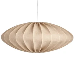 Best Watt & Veke Ellipse lamp shade 65 cm linen, Sand Beige