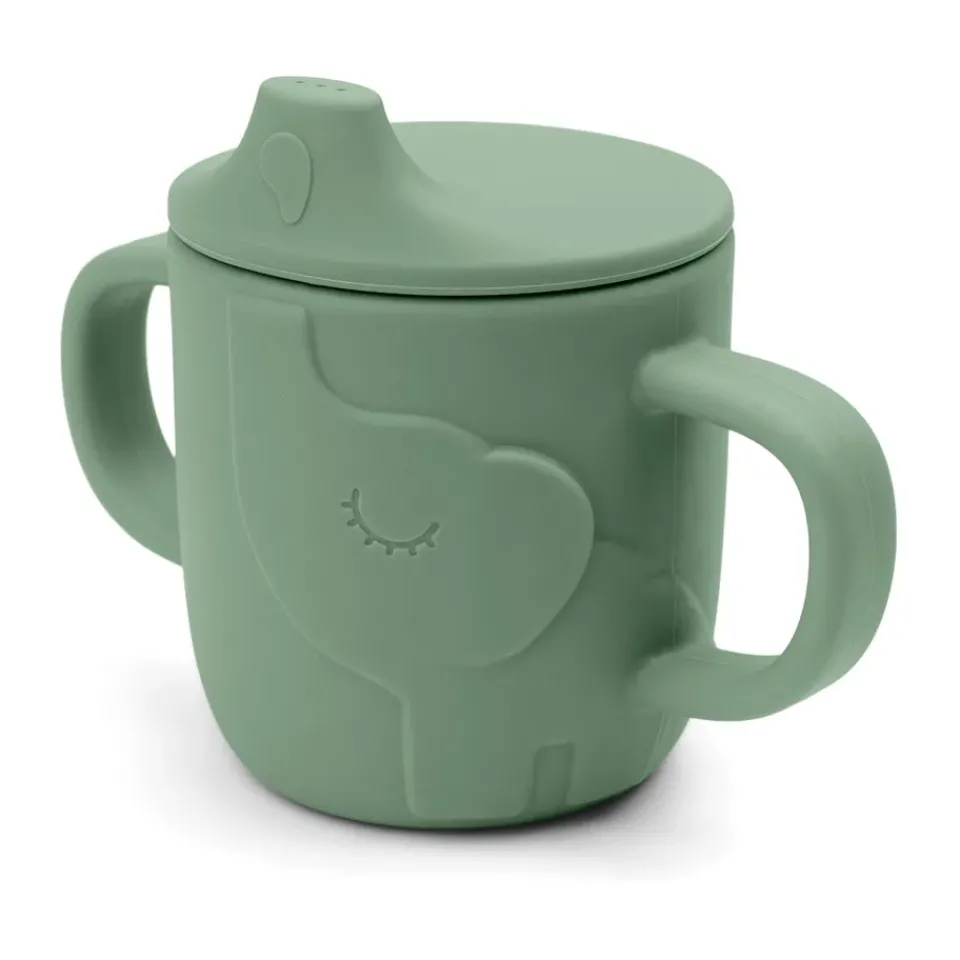 Sale Done by deer Elphee Peekaboo sippy cup 120 ml, Green