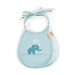 Bibs^Done by deer Elphee Tiny bib 2-pack, Blue