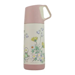 Best Rätt Start Elsa Beskow Blomsterfesten thermos 35 cl, White Pink