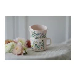 Children's Mugs|Plastic Cups^Rätt Start Elsa Beskow Blomsterfesten mug 25 cl, Multi