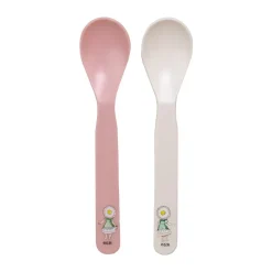 Best Rätt Start Elsa Beskow Blomsterfesten spoon 2-pack, Pink-white Multi