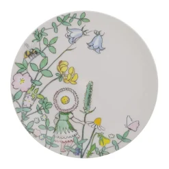 Plastic Plates^Rätt Start Elsa Beskow Blomsterfesten plate Ø20 cm, Multi