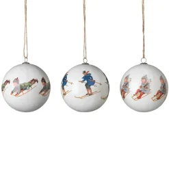 Clearance Design House Stockholm Elsa Beskow Christmas tree ornament 3-pack, Set nr 7 MultiWhite
