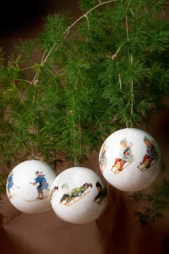 Clearance Design House Stockholm Elsa Beskow Christmas tree ornament 3-pack, Set nr 7 MultiWhite