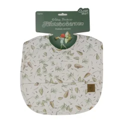 Bibs^Rätt Start Elsa Beskow Tomtebobarnen bib, Green Multi