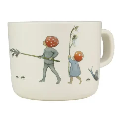 Children's Mugs|Children's Tableware^Rätt Start Elsa Beskow Tomtebobarnen mug 25 cl, White Multi